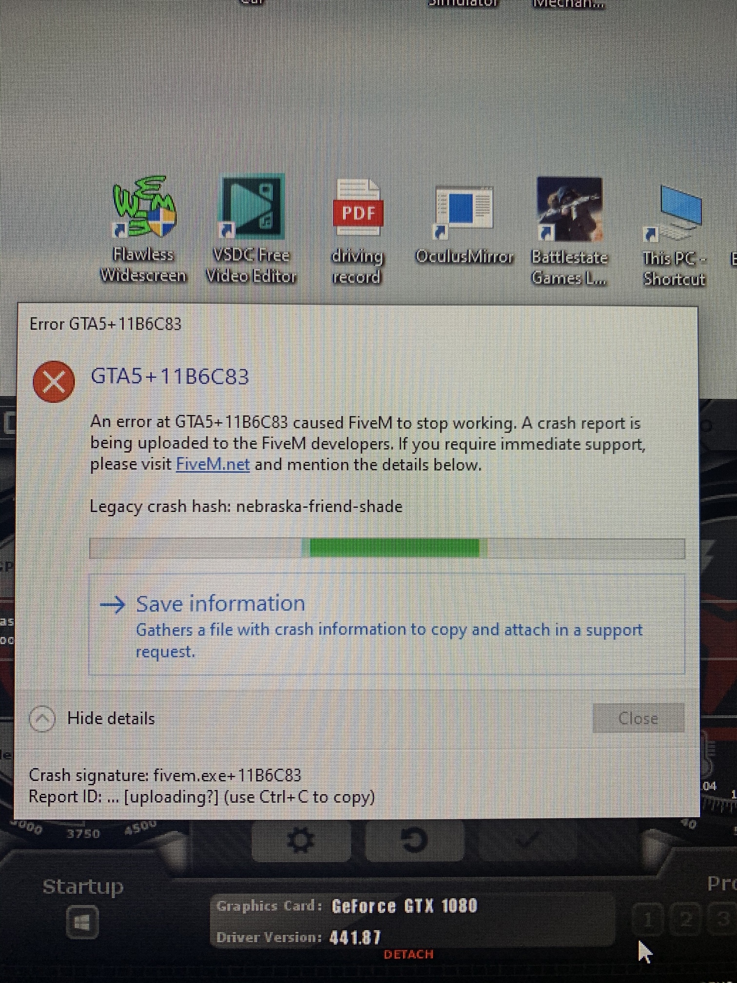 Game crashes after 10 minutes of play - FiveM Client Support - Cfx Forum