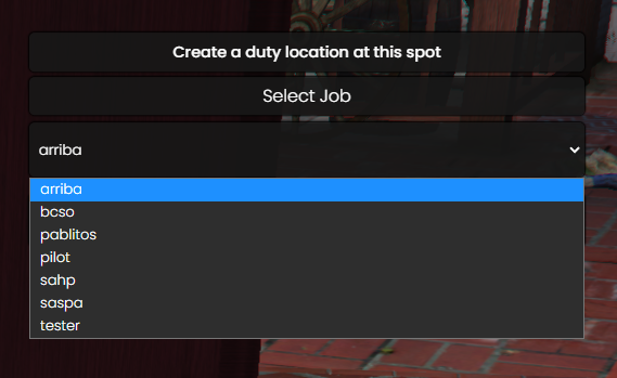 [PAID][QB] CT_JobCreator | Easy In-Game Job Creation. Wardrobe, On/Off Duty, Bossmenu, Stash Location Setters thumbnail 4