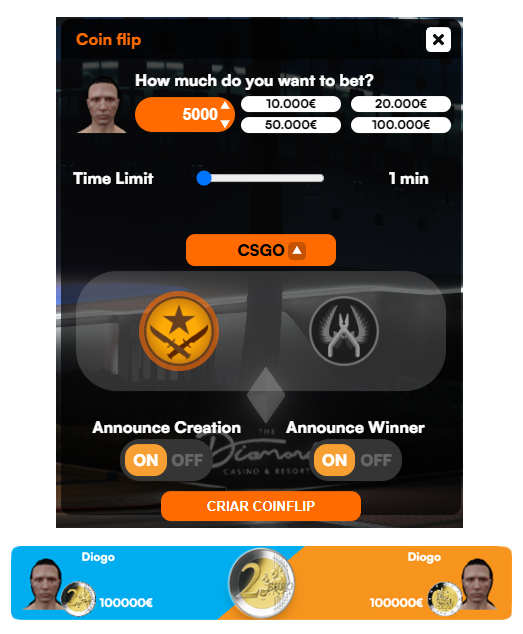 rbCoinFlip [QBCORE][ESX][OPEN-SOURCE] - FiveM Releases - Cfx Forum