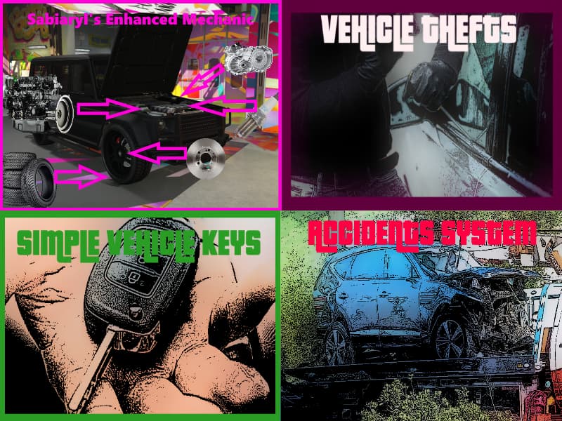 [PAID][ESX]Sabiaryl's Vehicles scripts Pack (4 scripts) Thumbnail