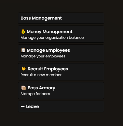 [paid][qbcore] qp-management | how to set up your gangs and jobs thumbnail 4