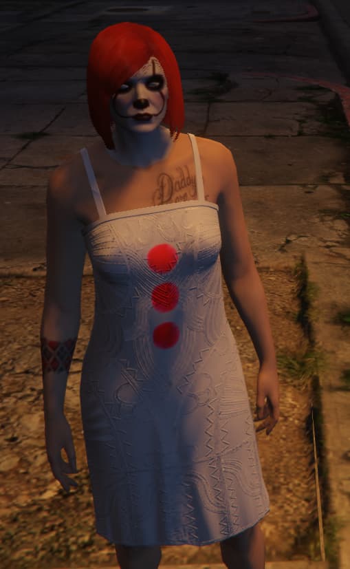 [RELEASE][PAID]Big pack Halloween clothes/makeup/tattoos - 38 files[OPTIMISATION]  thumbnail 7