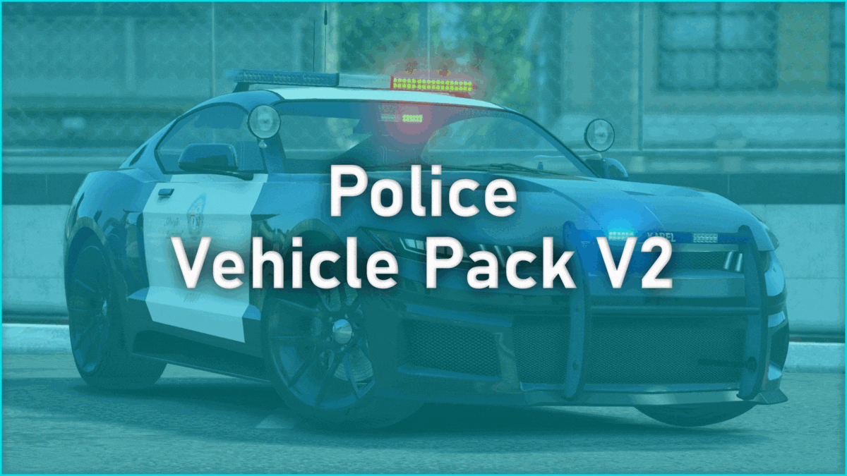 [PAID] Lore-Friendly Police Vehicle Pack V2 | Callsign System | -50% Thumbnail