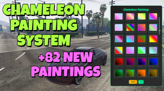 Chameleon painting system [esx/qbcore/qbox] Thumbnail
