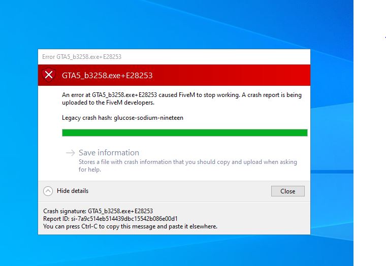 FiveM Crash after selecting character - FiveM Client Support - Cfx Forum