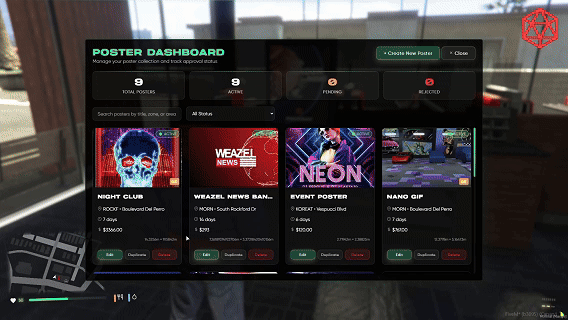 Advanced Poster Player Owned System - NANO Scripts Thumbnail