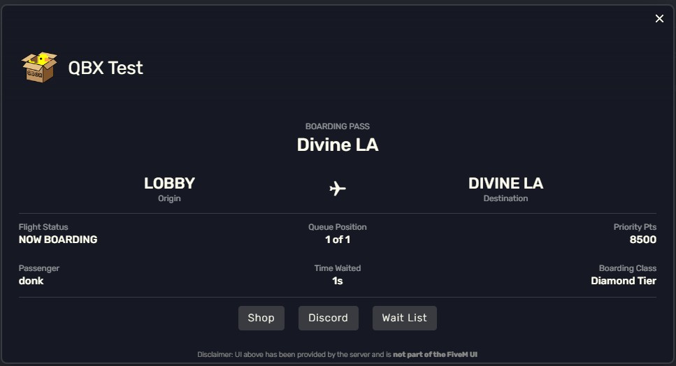 [免费] NEX Queue – 适用于 FiveM 的高级 Discord 队列系统 [独立版]