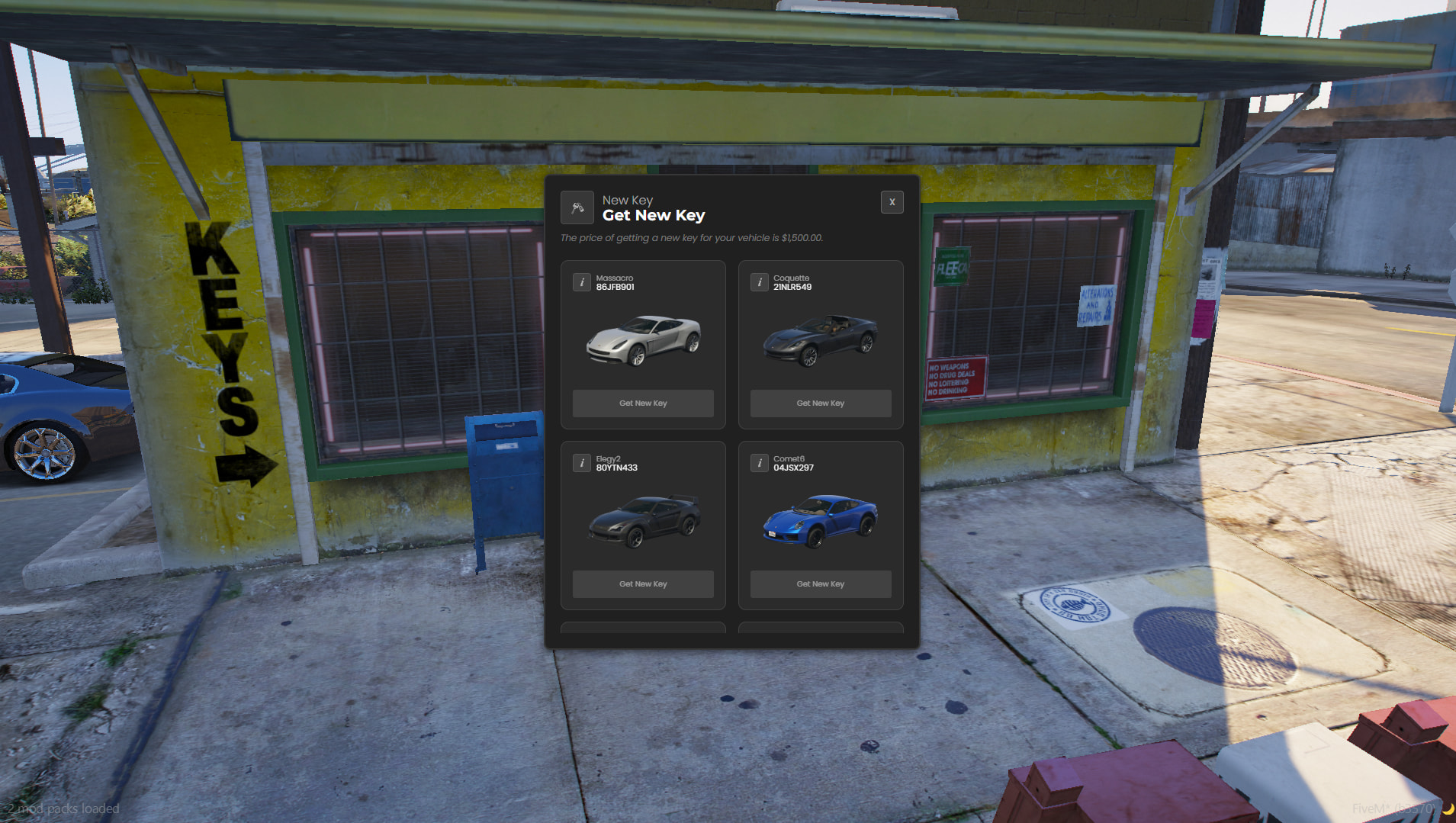 Locksmith Interface