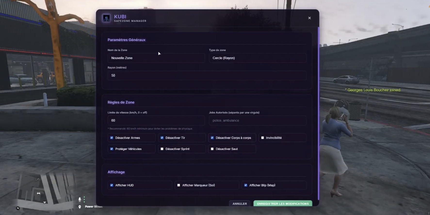 🛡️[Standalone/ESX/QB] Kubi SafeZone Manager — Premium SafeZone Script ...