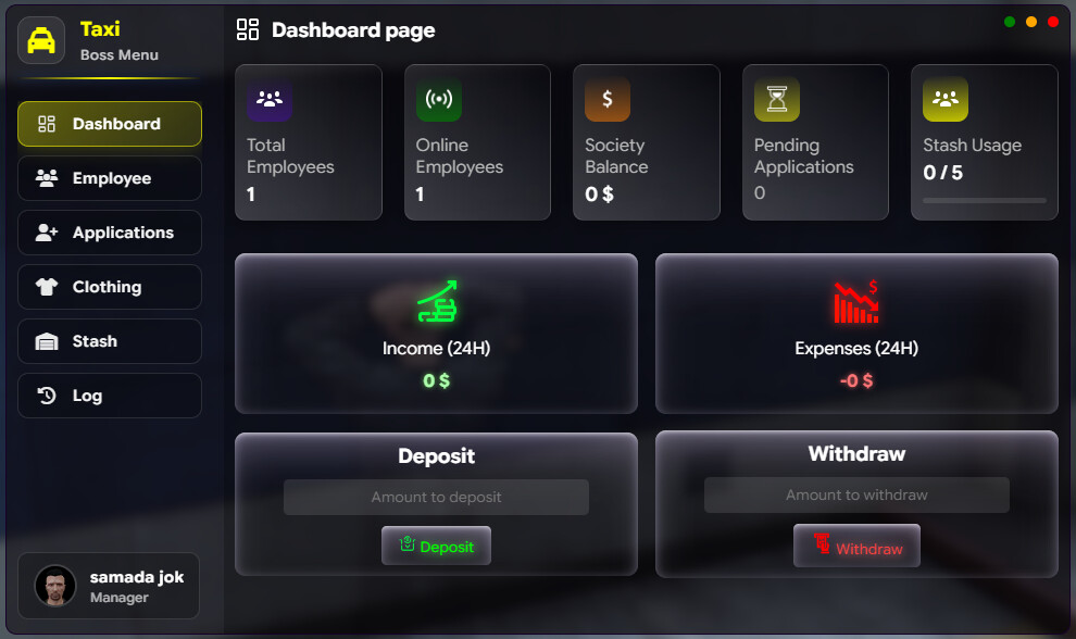 [QBCore/QBox/ESX] FIVEM BOSSMENU - FiveM Releases - Cfx.re Community