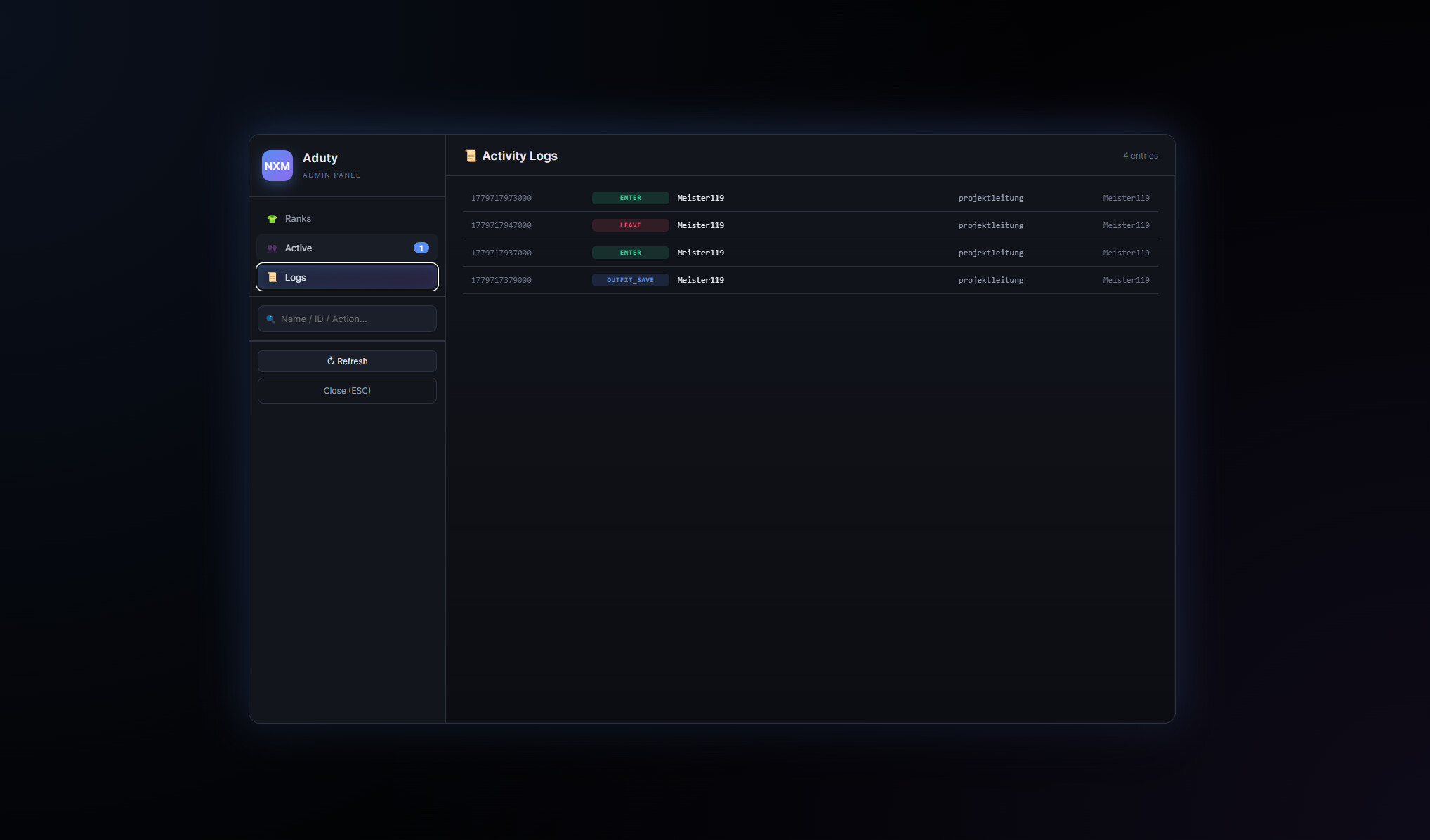 🛡️ [FREE] NXM Aduty The admin-duty script you’ll actually enjoy using