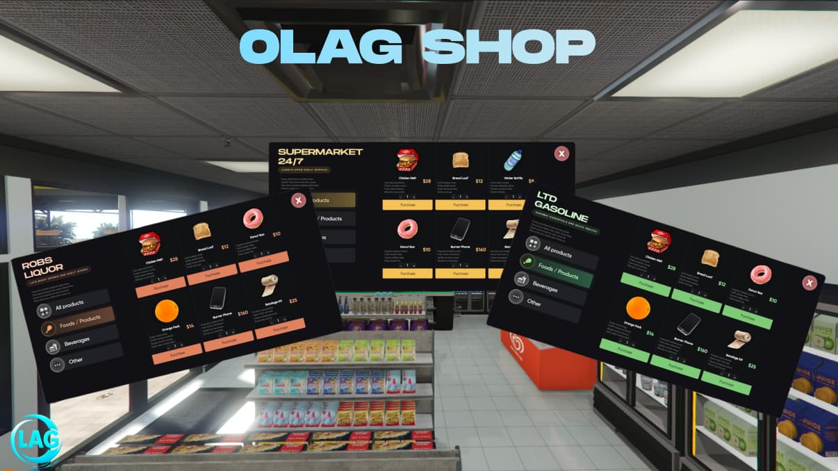 [PAID] Shop Script | 0Lag Shop - FiveM Releases - Cfx Forum