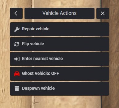 Vehicleactions