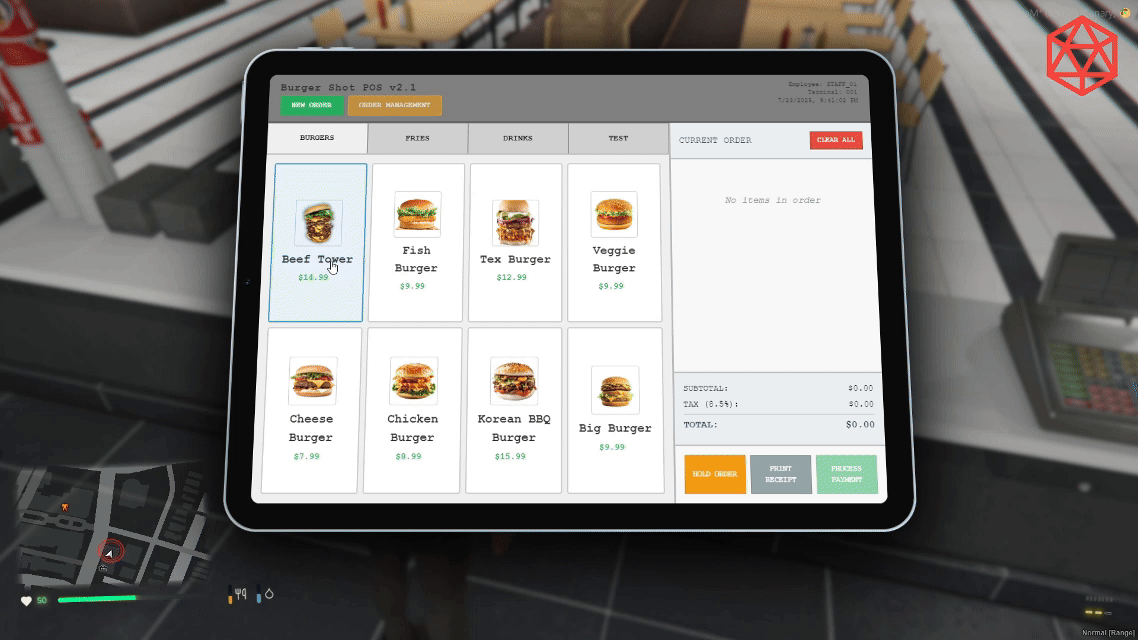 BEST Restaurant System SO FAR! Self ordering Tablets, Interactive Cooking, Custom 3D Props thumbnail 5