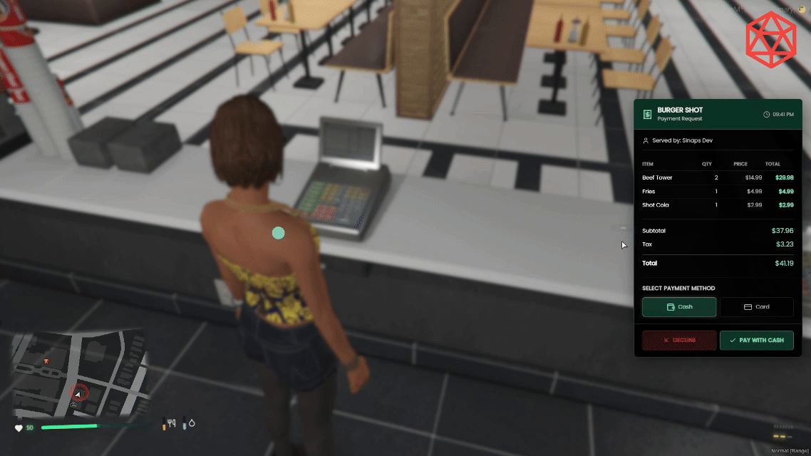 BEST Restaurant System SO FAR! Self ordering Tablets, Interactive Cooking, Custom 3D Props thumbnail 7
