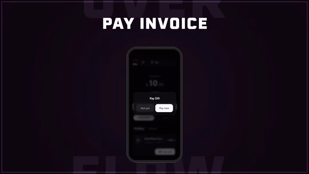 Pay invoice