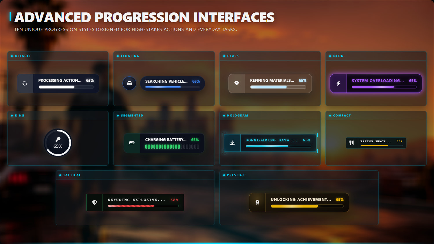 MG UI Core | Modern UI Pack | Notifications, TextUI, Progress Bar ...