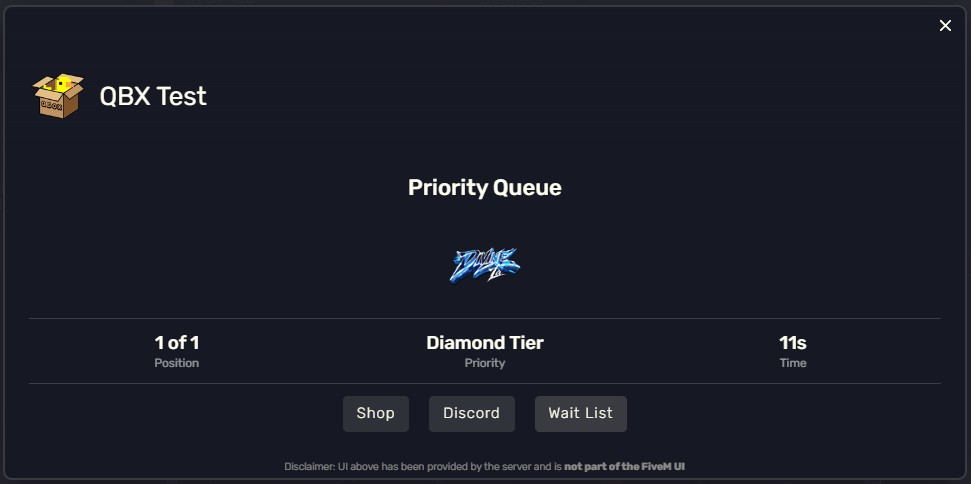 [免费] NEX Queue – 适用于 FiveM 的高级 Discord 队列系统 [独立版]