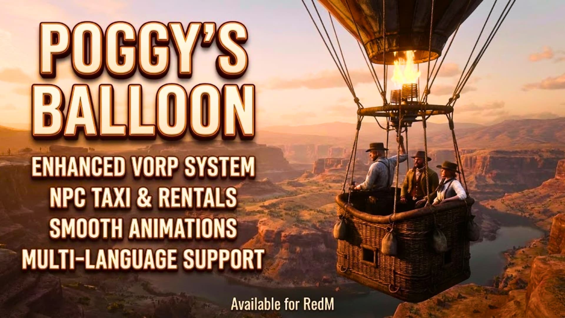 Poggy's Balloon | Enhanced Hot Air Balloon System