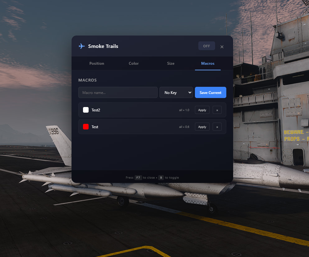 [PAID] ns_SmokeTrails | Advanced Aircraft Smoke Trail System - FiveM ...