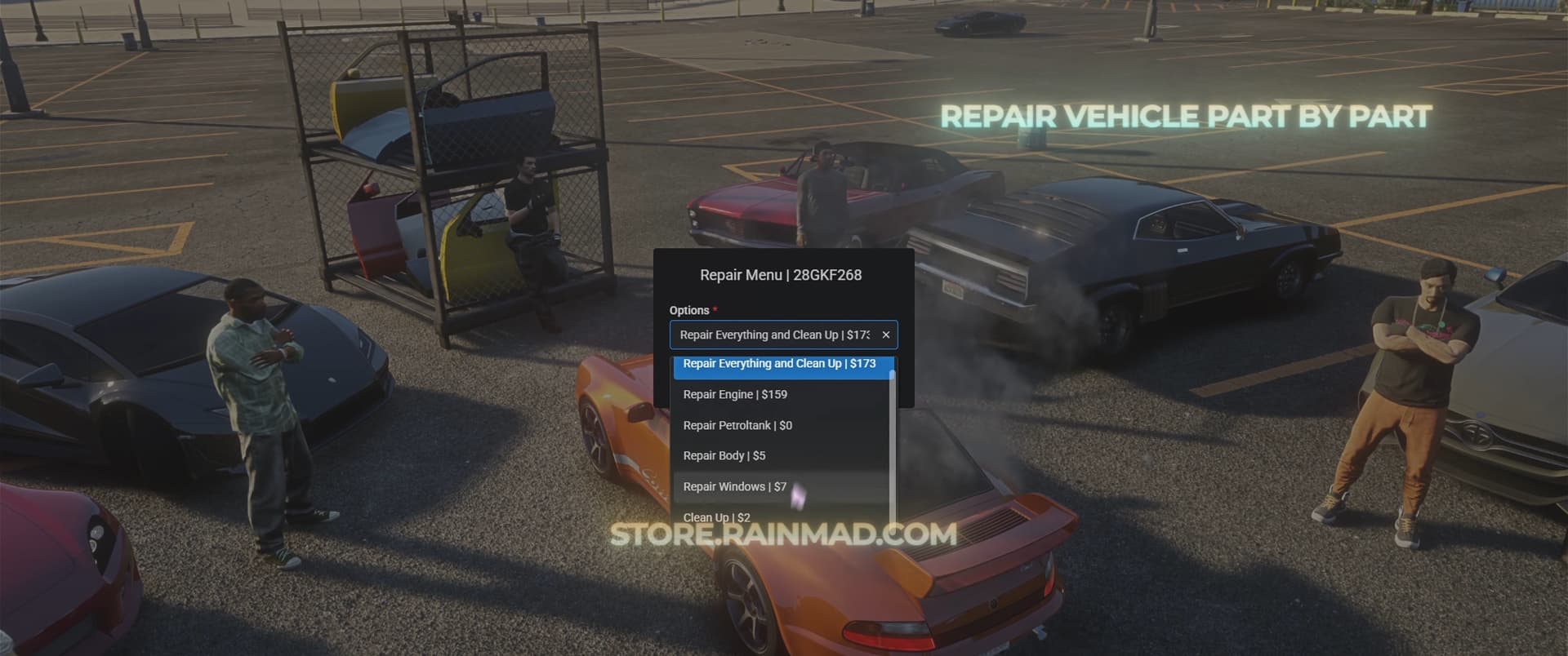 NPC Mechanic _ FiveM Script 0-40 screenshot