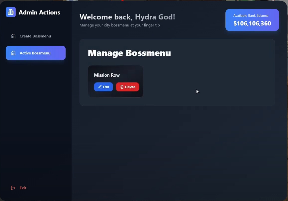 Qbox Esx Qbcore Hydex Bossmenu V2 Premium Boss Menu System For Fivem Fivem Releases Cfx Qbox Esx Qbcore Hydex Bossmenu V2 Premium Boss Menu System For Fivem Fivem Releases Cfx