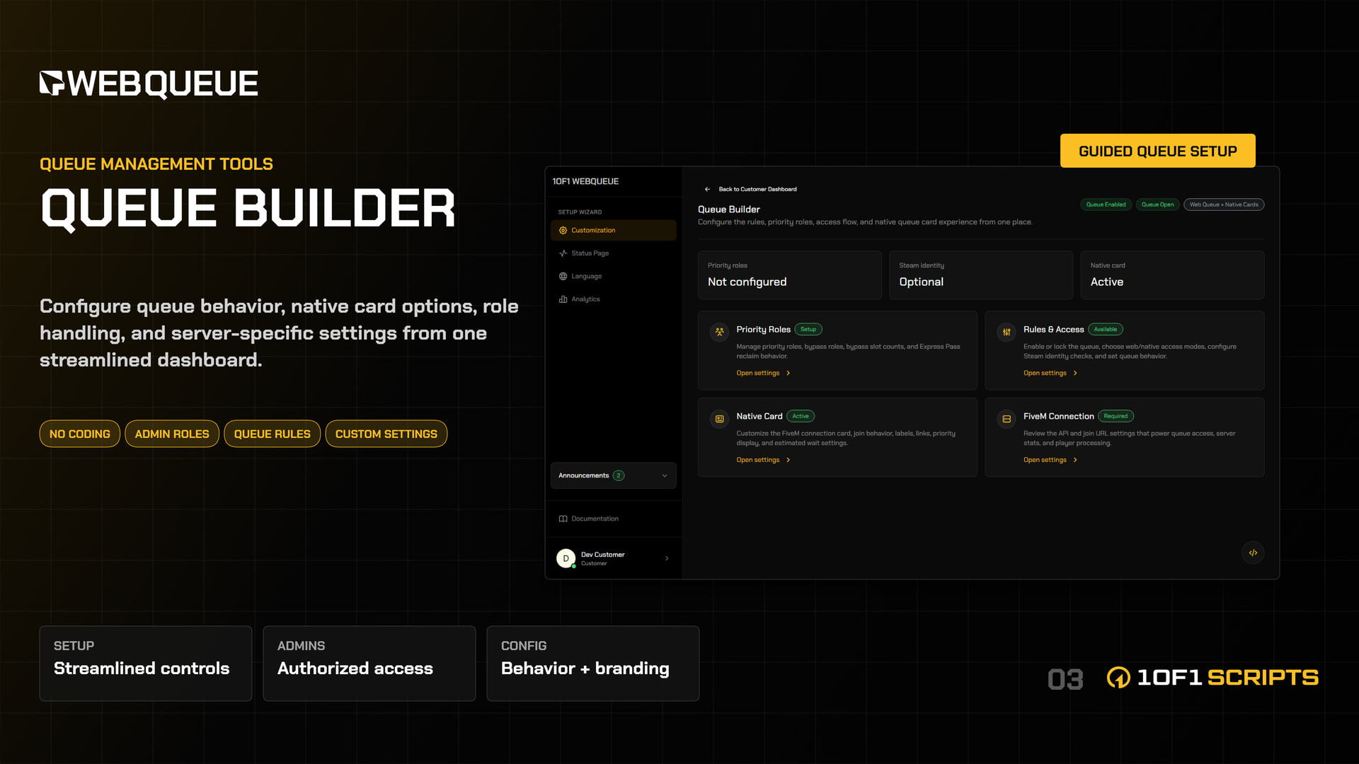 Website Queue with Apps & Tickets - FiveM Releases - Cfx Forum