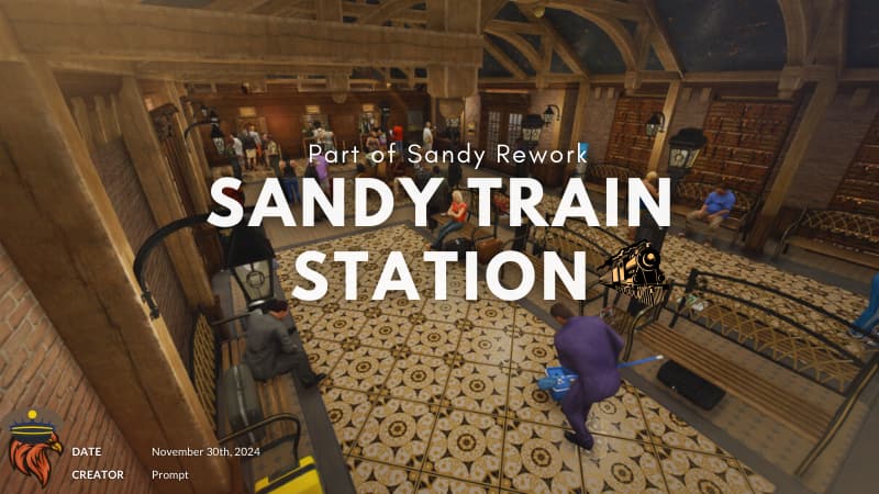 sandy train station