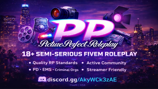 [18+] Picture Perfect Roleplay | Semi-Serious FiveM RP | ESX | Gangs ...