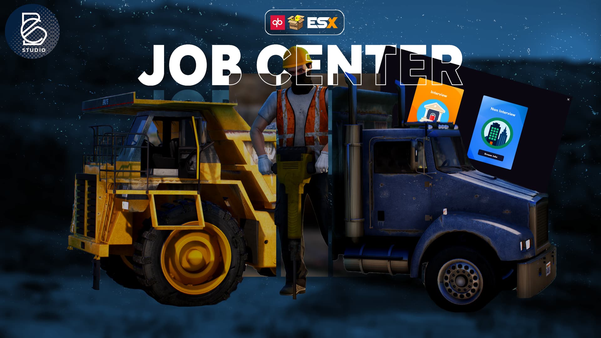 JOB CENTER - Bagus Coded Studio
