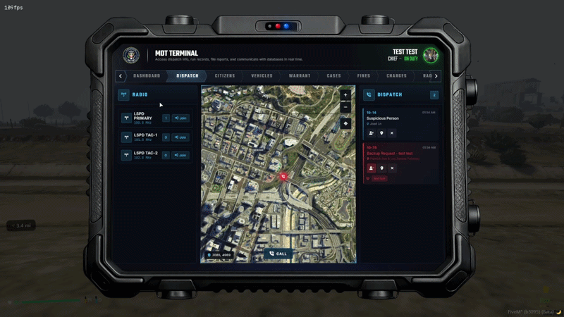 FiveM Police MDT + CAD Script – Complete Law Enforcement System thumbnail 4