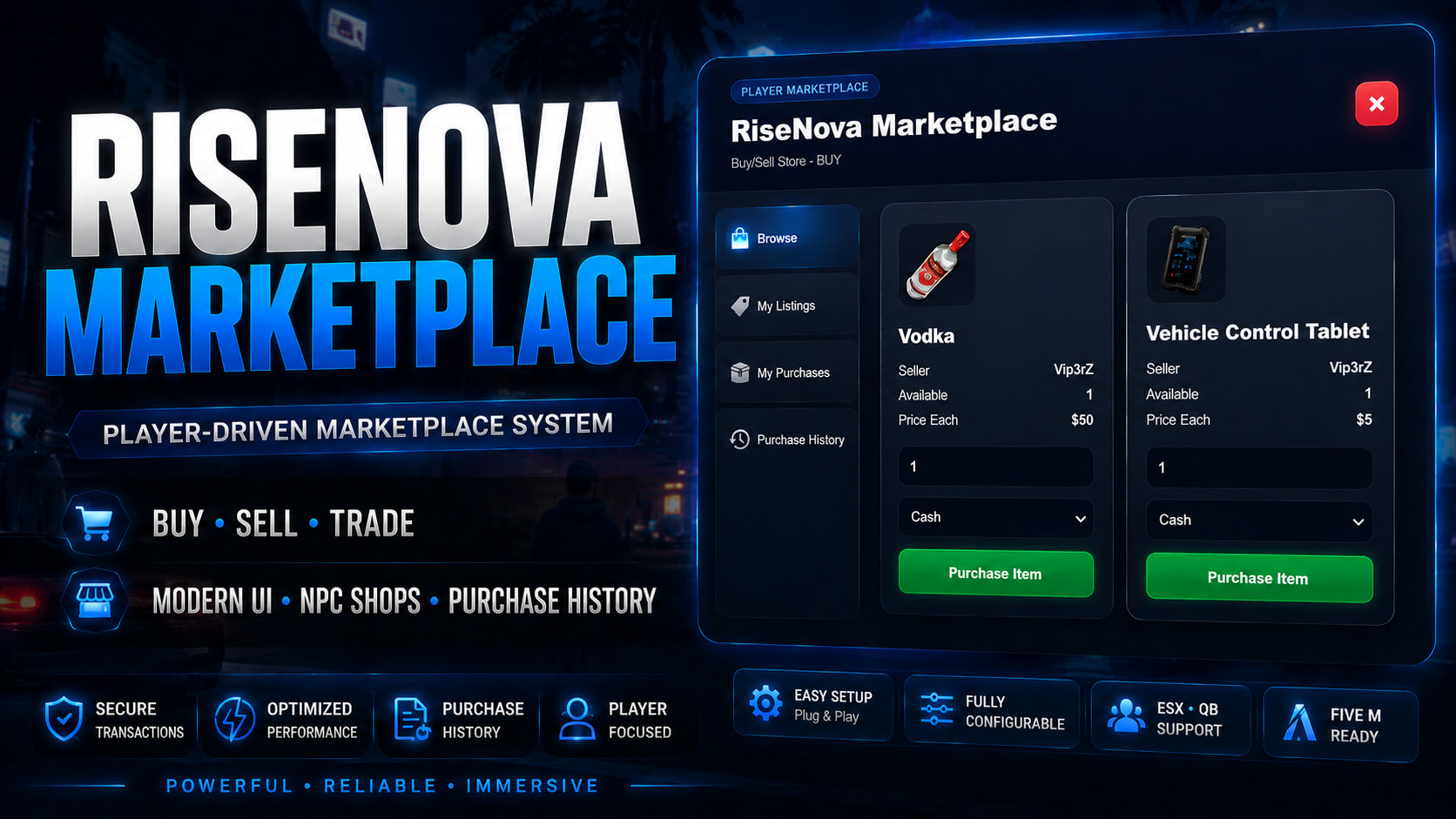 RiseNova 市场fivem资源网-fivem插件网-fivem脚本-fivem技术-fivem分享FIVEM资源网