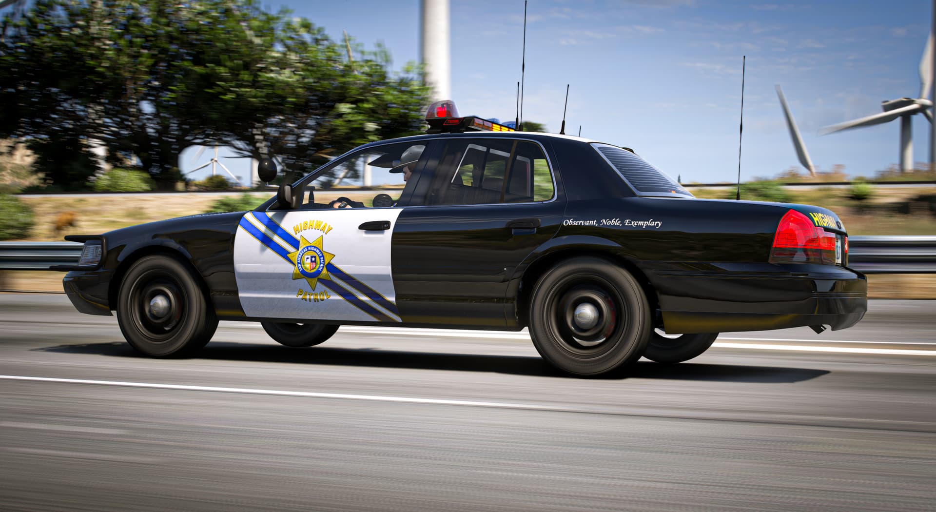 ONX Vapid Monarch Police Interceptor (2011) thumbnail 5