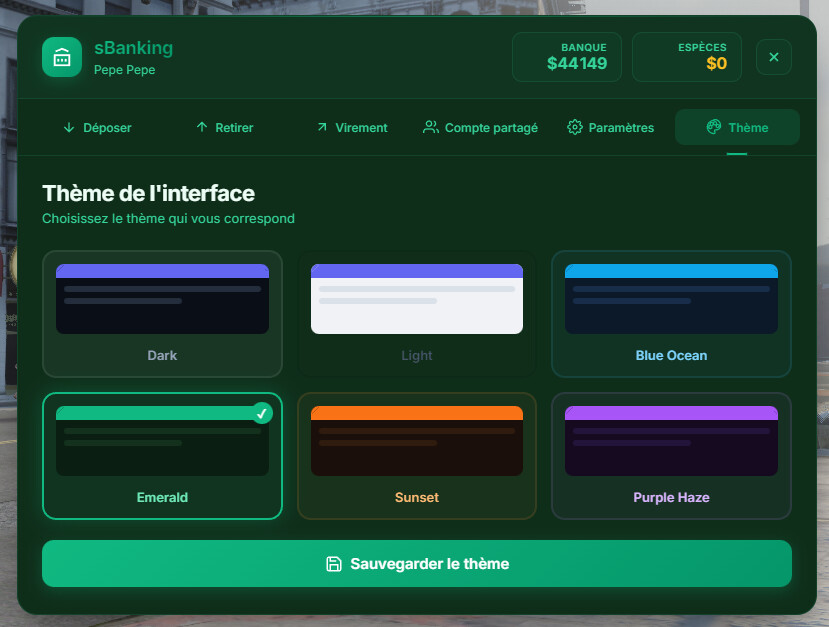 [ESX] Banking system with Credit card - FiveM Releases - Cfx Forum