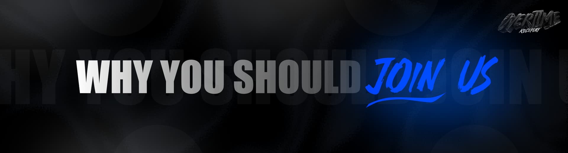 Why you should join us