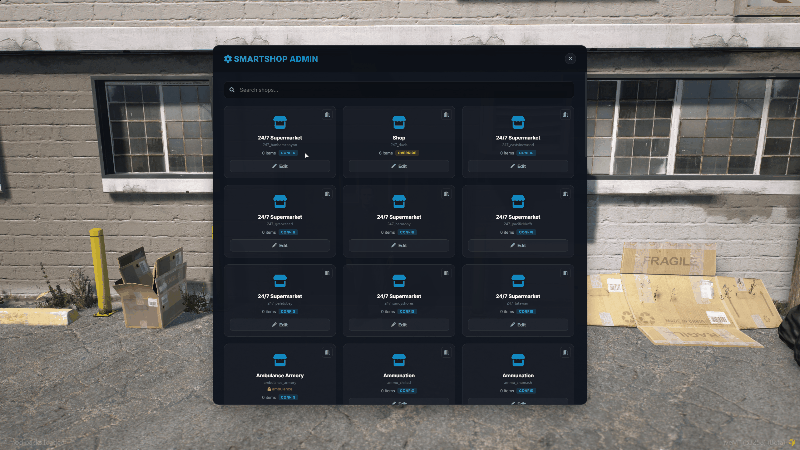 mizu_smartshop - Admin Panel > Ped Positioning