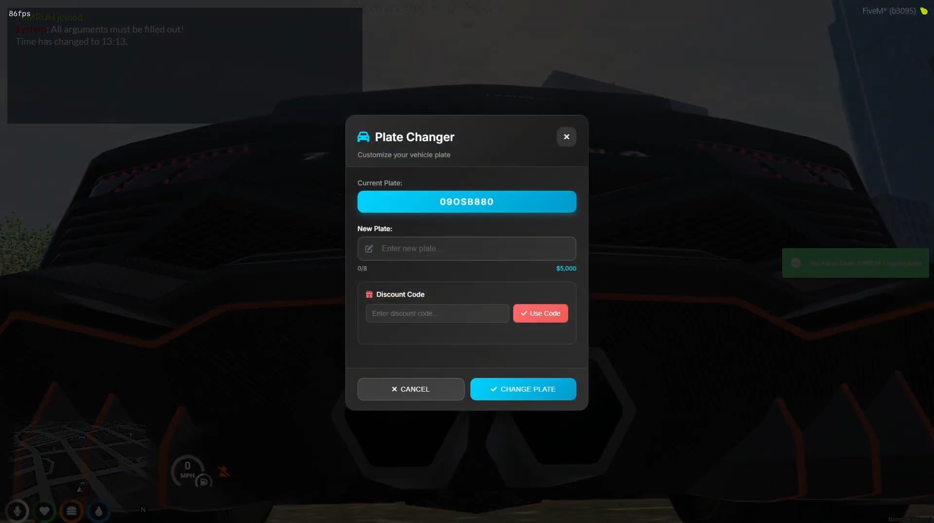 In-Plate - FiveM Releases - Cfx Forum