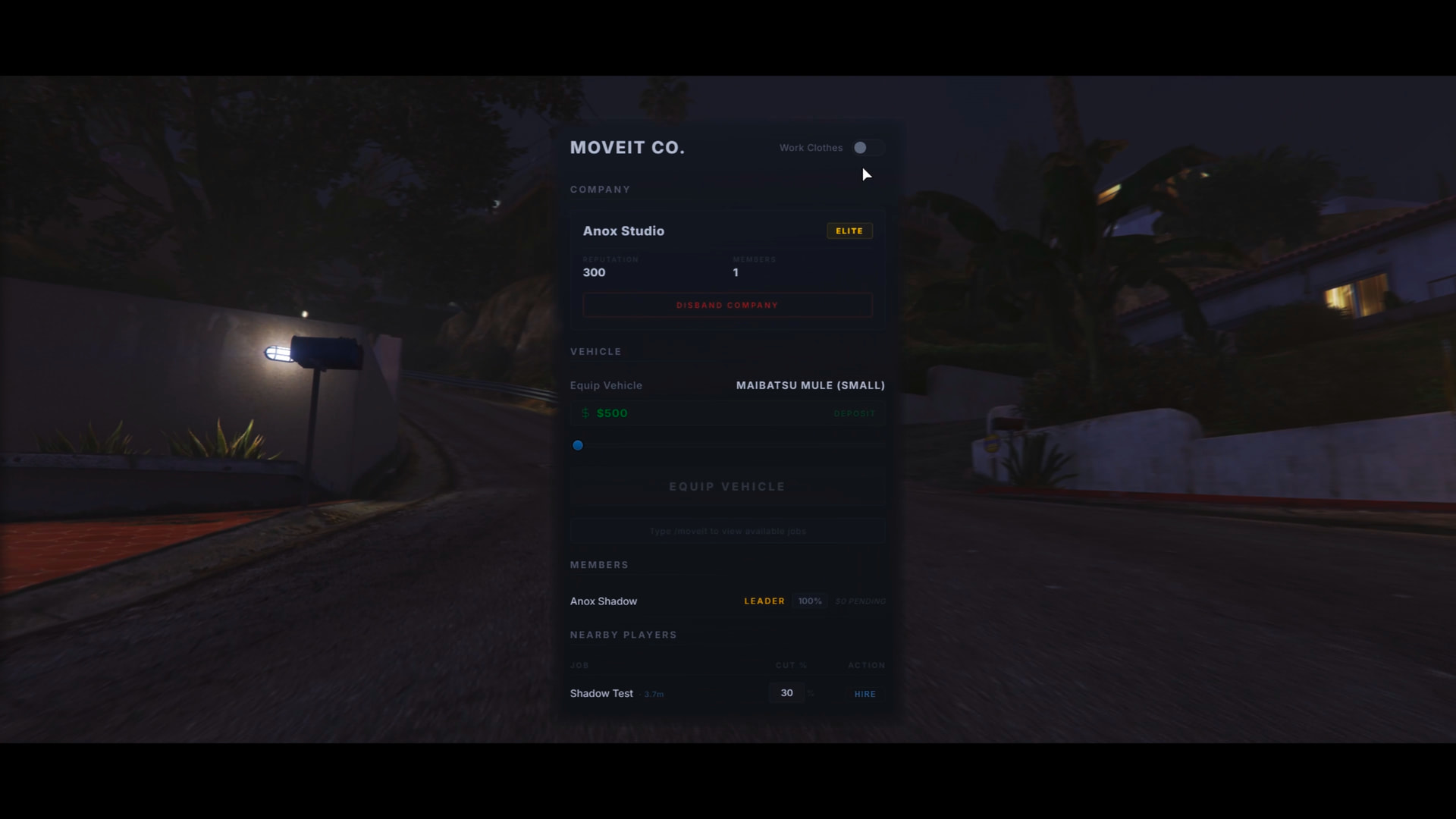 [ESX/QB/QBX]📦anox-moveit | Moving Company Job with Trunk Placement ...