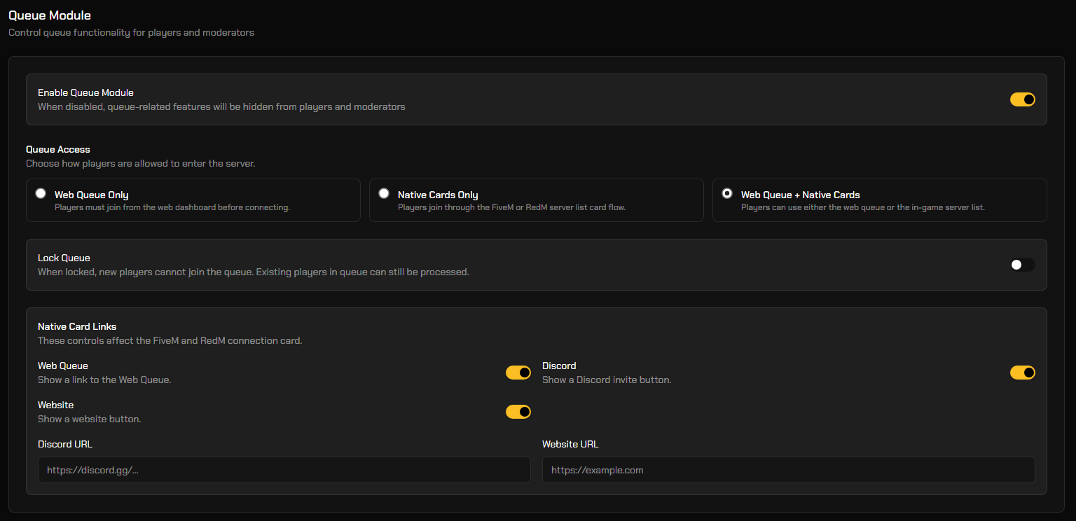 Website Queue with Apps & Tickets - FiveM Releases - Cfx.re Community