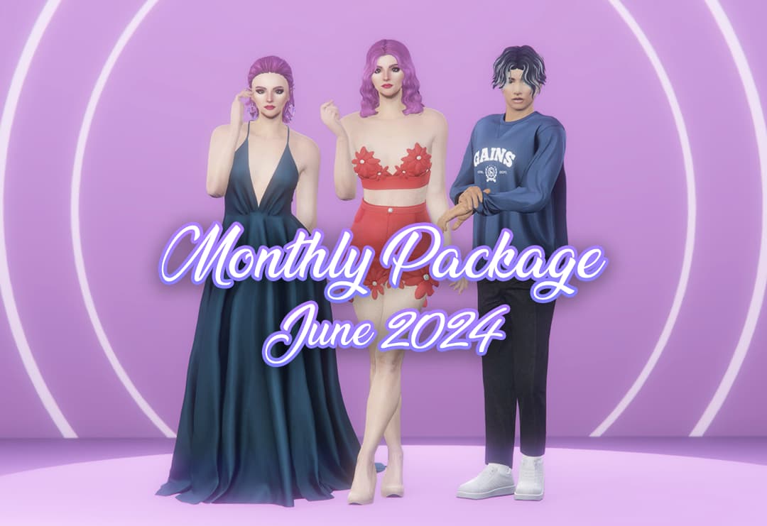 [PAID] Dollie Mods June 2024 clothing pack Thumbnail