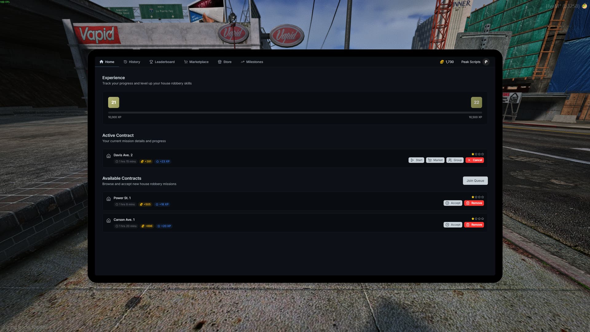 Peak Scripts: House Robbery 2.0 - FiveM Releases - Cfx.re Community