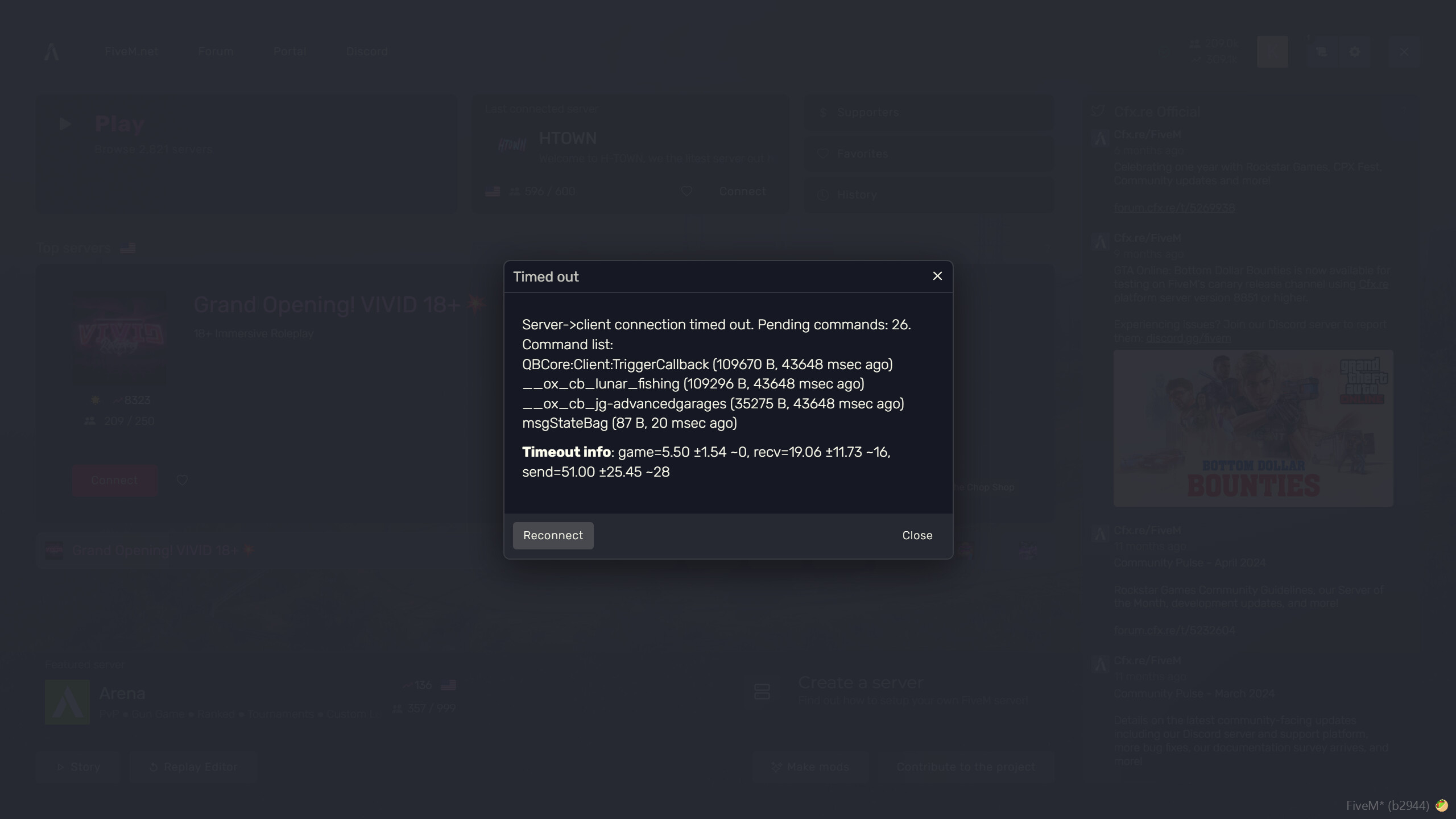 cant stop crashing - FiveM Client Support - Cfx.re Community