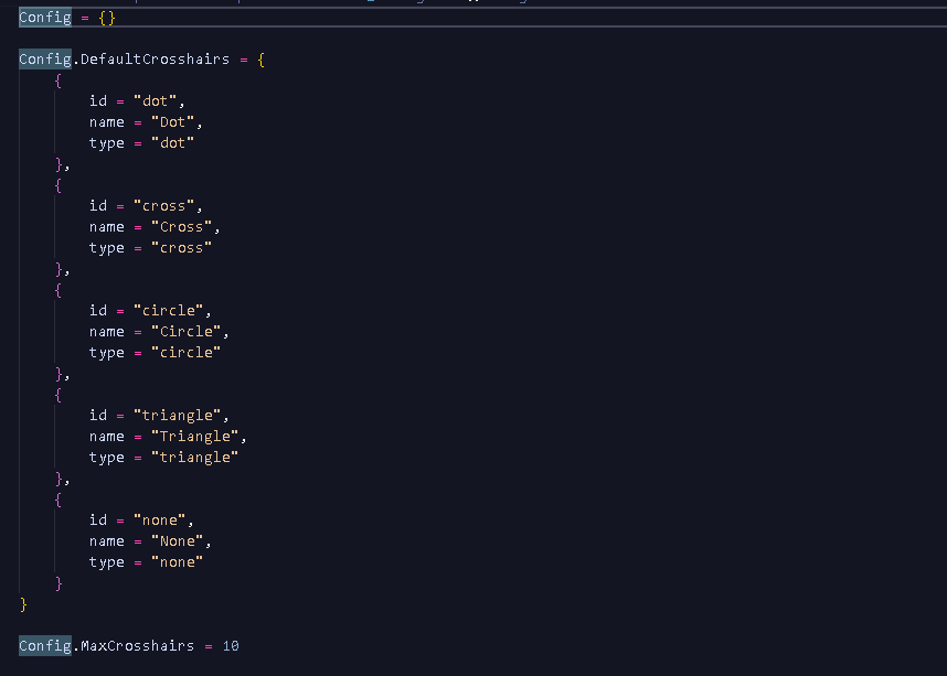 Crosshair with Import / Export System thumbnail 5