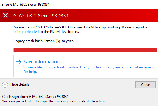 I keep crashing for no reason - FiveM Client Support - Cfx.re
