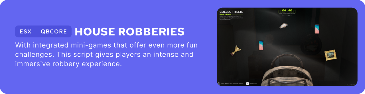 Get HOUSE ROBBERIES