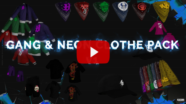 Gang And Neon Clothe Pack 3700 Textures [EUP][PAID] thumbnail 16
