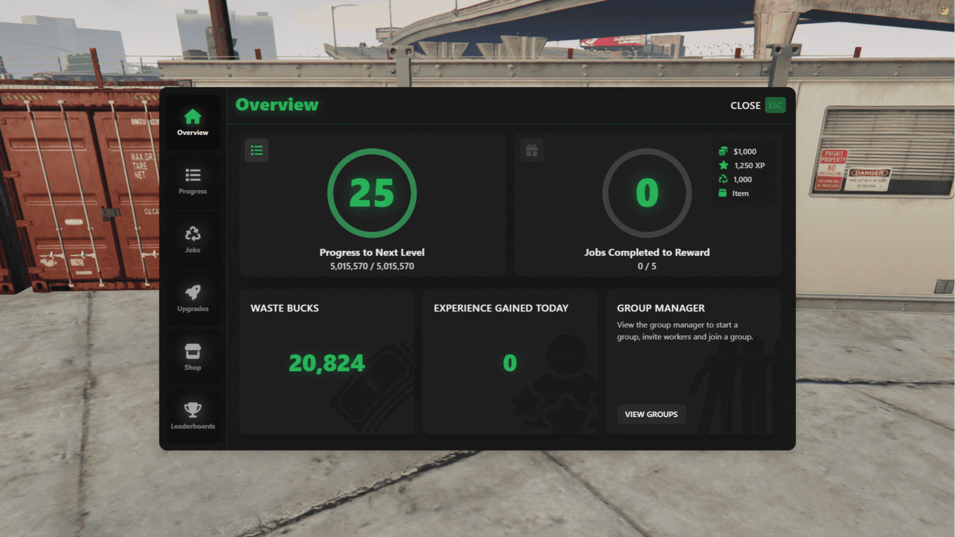Advanced Garbage Job | Upgrades, Shop, And More | QBCore ESX QBOX | 2025 thumbnail 2