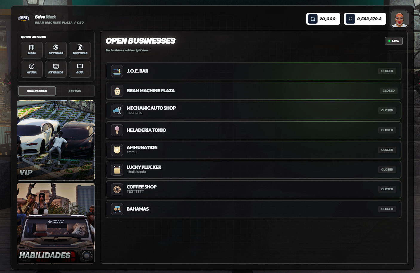 FiveM Pause Menu Script [ESX/QB/QBX] - FiveM Releases - Cfx Forum
