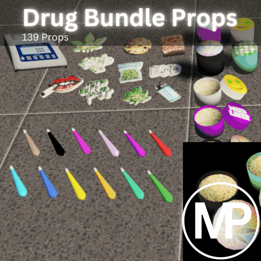 [UPDATED] Drug Props: Ecstasy | Heroine | Cocaine | Meth | Mushrooms | Weed Thumbnail