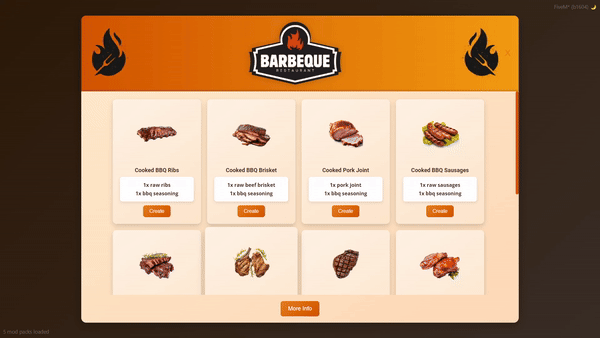 [ESX/QBCORE] BBQ Let's Cook Script! A engaging BBQ Script! thumbnail 2
